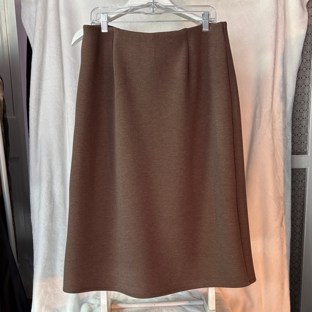OGL Classic Brown A-Line Skirt